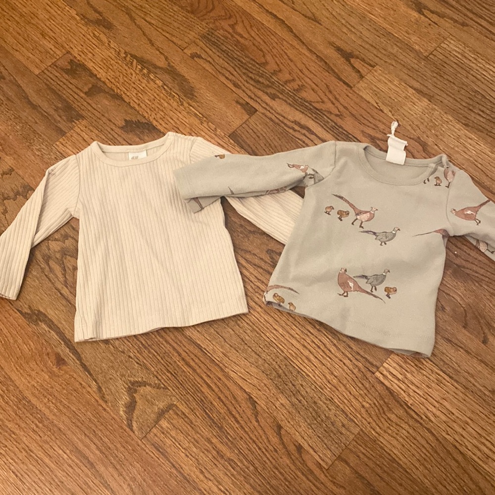 H&M sweater pair 2-4 months